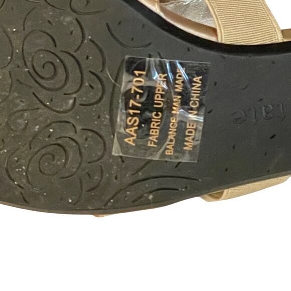 David Tate Eve Champagne Stretch Evening Shoes Size 8SS - Picture 7 of 10